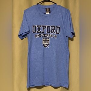 Oxford University Official Merchandise Logo Short Sleeve Graphic T-Shirt Sz Med